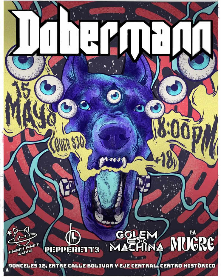 Los Golem en Doberman Centro